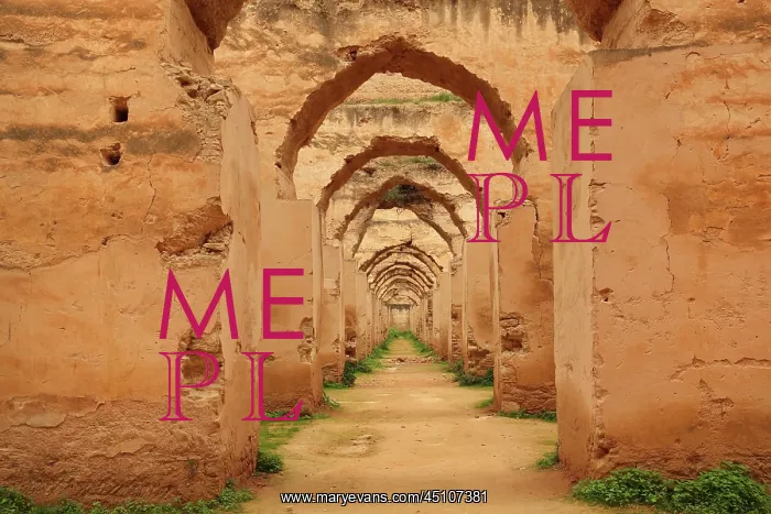 : Heri es-Souani granaries and stables, Meknes : Heri es-Souani granaries and stables, Meknes