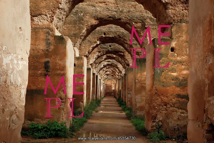 : Heri es-Souani granaries and stables, Meknes : Heri es-Souani granaries and stables, Meknes