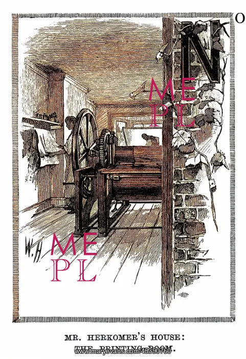 : HERKOMER'S PRINTING ROOM : HERKOMER'S PRINTING ROOM