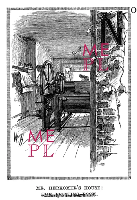 : HERKOMER'S PRINTING ROOM : HERKOMER'S PRINTING ROOM