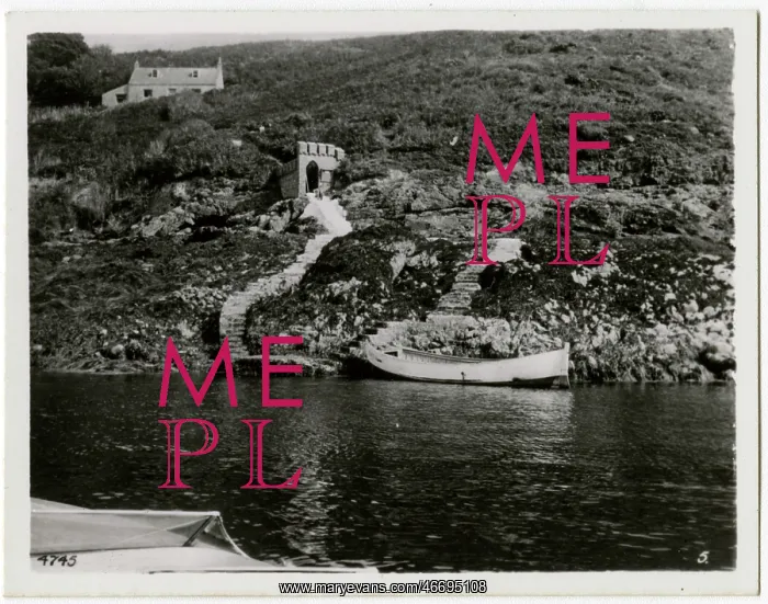 : Herm, Channel Islands, Blacksmiths Cottage, La Rosiere Steps : Herm, Channel Islands, Blacksmiths Cottage, La Rosiere Steps