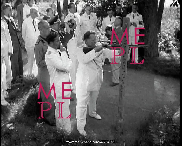 : Herman Goering Practising Shooting : Herman Goering Practising Shooting