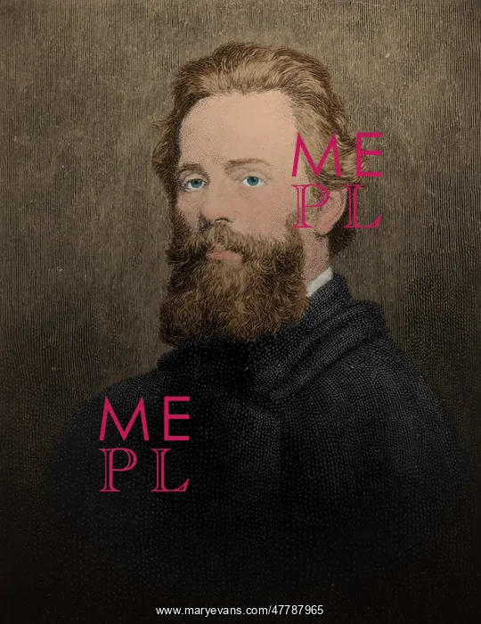 : Herman Melville, American Author : Herman Melville, American Author