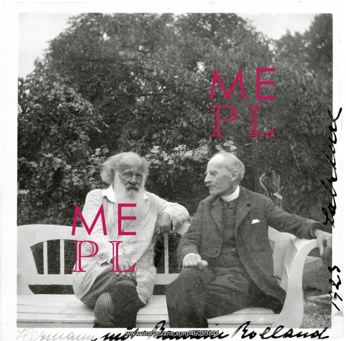 : Hermann Bahr and Romain Rolland : Hermann Bahr and Romain Rolland