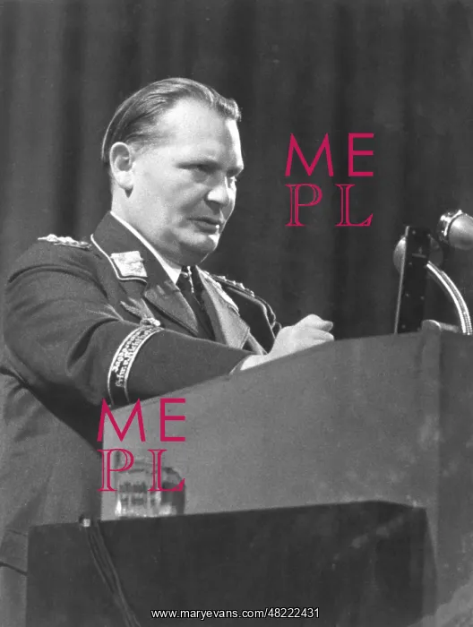 : Hermann Gnring during a speech, 1938 : Hermann Gnring during a speech, 1938