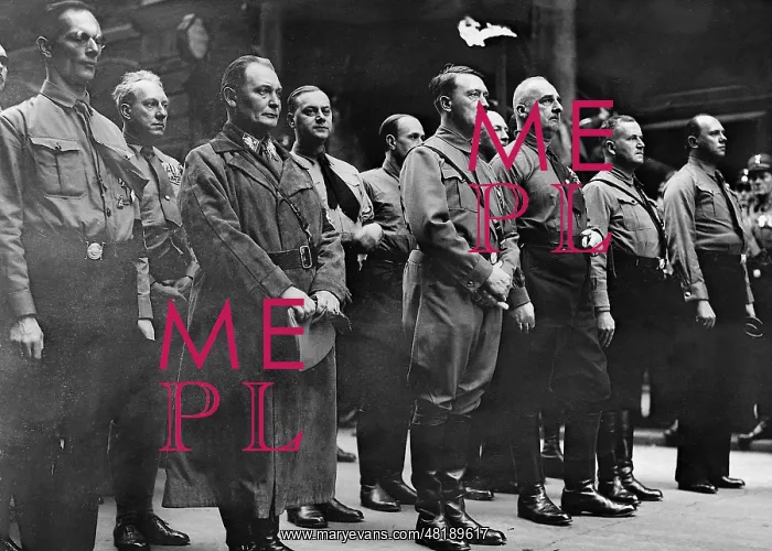 : Hermann Goering, Adolf Hitler, Alfred Rosenberg and Hermann : Hermann Goering, Adolf Hitler, Alfred Rosenberg and Hermann