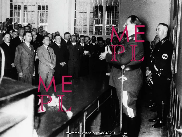 : Hermann Goering appoints Heinrich Himmler as : Hermann Goering appoints Heinrich Himmler as