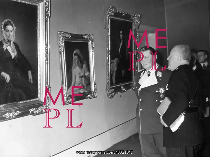 : Hermann Goering with Arrigo Solmi, 1937 : Hermann Goering with Arrigo Solmi, 1937