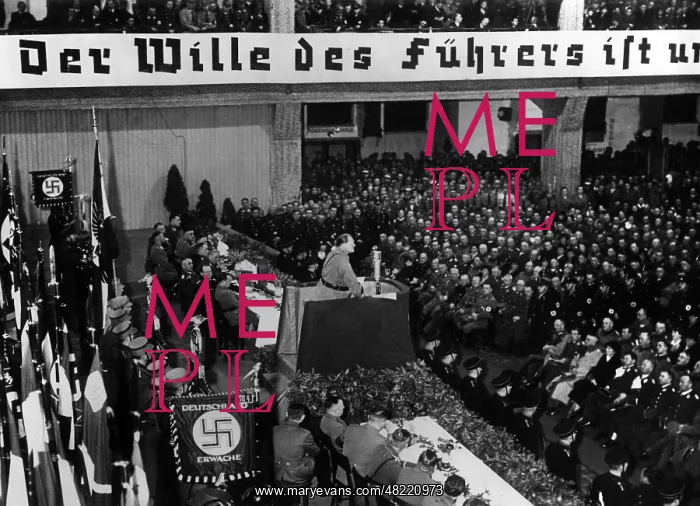 : Hermann Goering during the election campaign for the Rei : Hermann Goering during the election campaign for the Rei