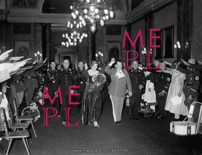 : Hermann Goering and Emmy sun man : Hermann Goering and Emmy sun man