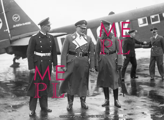 : Hermann Goering and General Johannes Blaskowitz, 1934 : Hermann Goering and General Johannes Blaskowitz, 1934