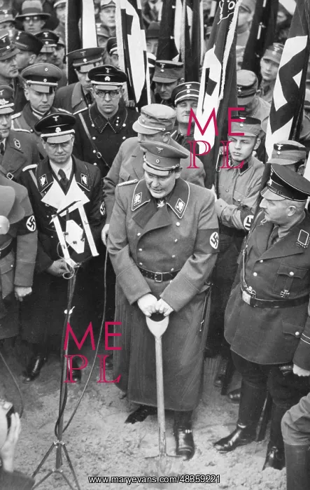 : Hermann Goering at the ground-breaking ceremony : Hermann Goering at the ground-breaking ceremony