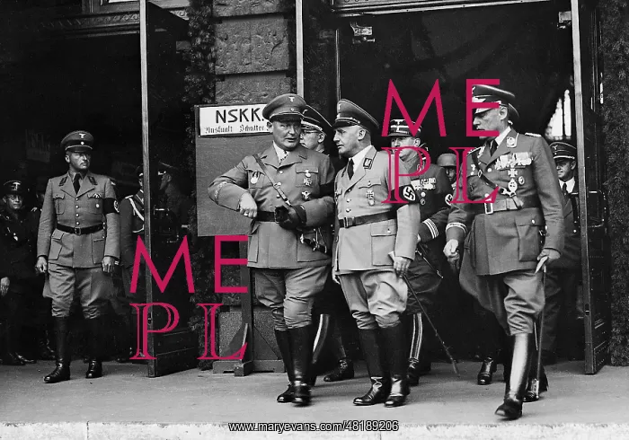 : Hermann Goering, Julius Streicher, Wolf, Willy Liebel in Nur : Hermann Goering, Julius Streicher, Wolf, Willy Liebel in Nur