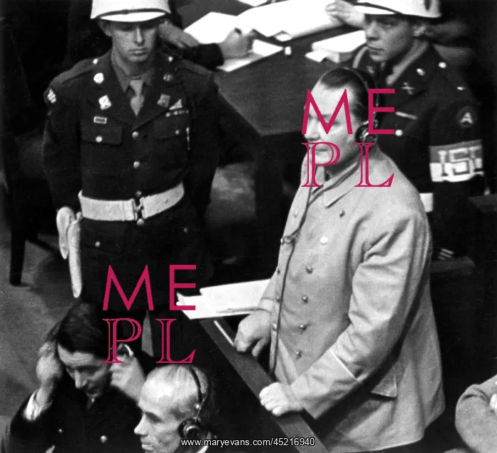 : Hermann Goering at Nuremberg Trial : Hermann Goering at Nuremberg Trial