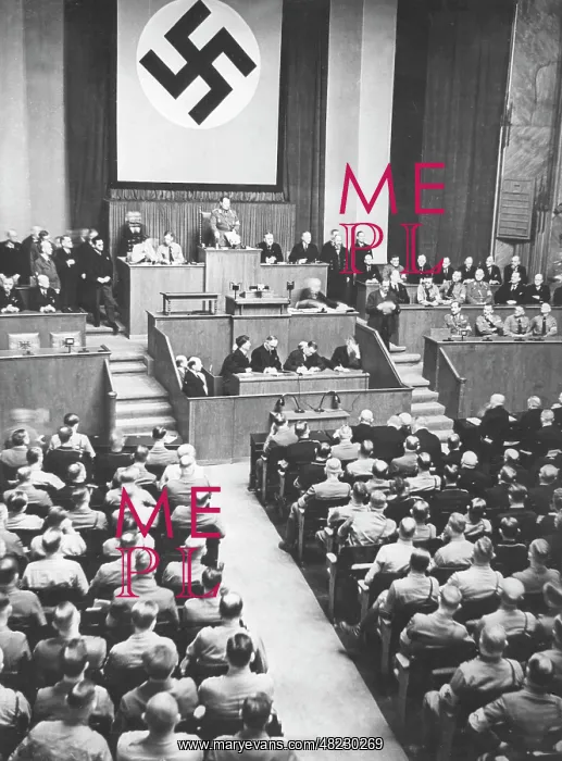 : Hermann Goering at the opening of the Reichstag in the Kroll : Hermann Goering at the opening of the Reichstag in the Kroll