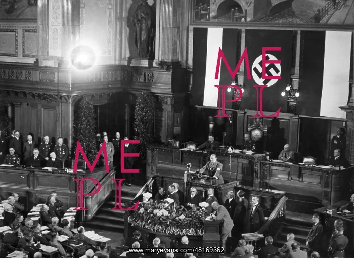 : Hermann Goering in the Prussian Landtag, 1933 : Hermann Goering in the Prussian Landtag, 1933