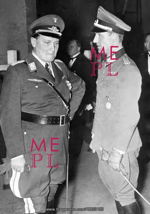 : Hermann Goering with Richard Sahla, 1934 : Hermann Goering with Richard Sahla, 1934