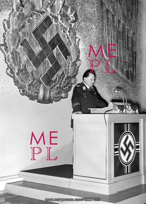 : Hermann Goering speaks before the Academy of : Hermann Goering speaks before the Academy of