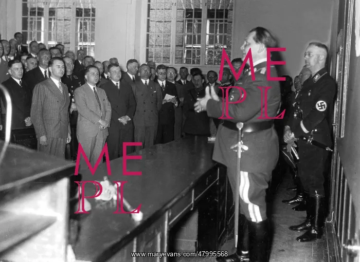 : Hermann Goering speaks to Gestapo : Hermann Goering speaks to Gestapo
