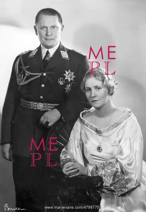 : Hermann Goering and Wife Emmy : Hermann Goering and Wife Emmy