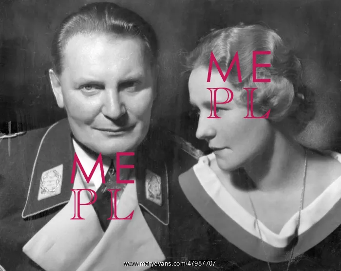 : Hermann Goering and Wife Emmy : Hermann Goering and Wife Emmy