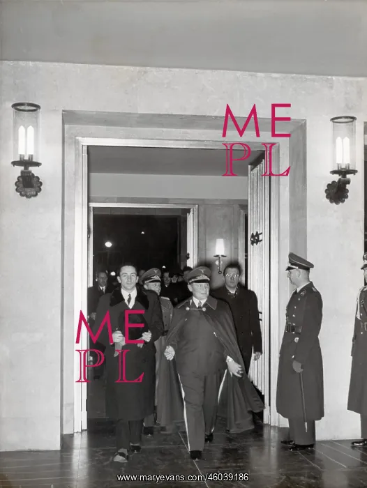 : Hermann Goring and Guido Schmidt : Hermann Goring and Guido Schmidt
