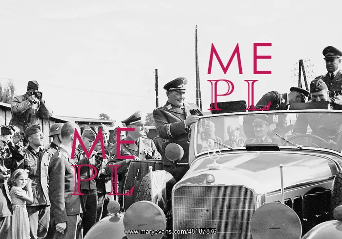 : Hermann Goring during a trip in Poland, 1939 : Hermann Goring during a trip in Poland, 1939