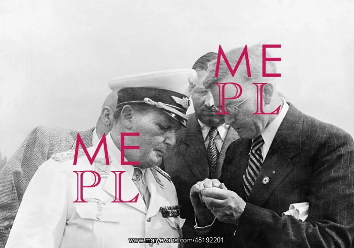 : Hermann Goring with Wilhelm Rudorf, 1939 : Hermann Goring with Wilhelm Rudorf, 1939