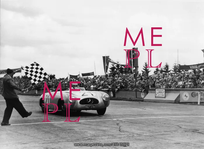 : Hermann Lang wins at Nurburgring : Hermann Lang wins at Nurburgring