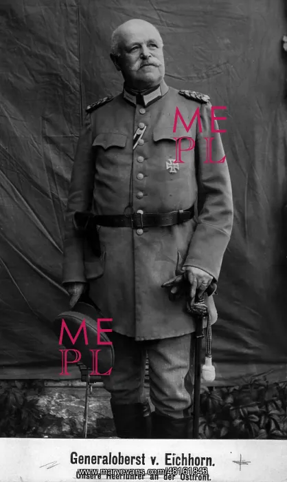 : Hermann von Eichhorn : Hermann von Eichhorn