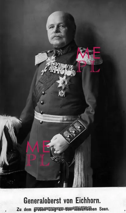: Hermann von Eichhorn : Hermann von Eichhorn
