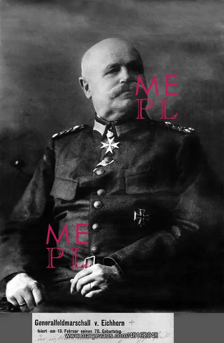 : Hermann von Eichhorn : Hermann von Eichhorn
