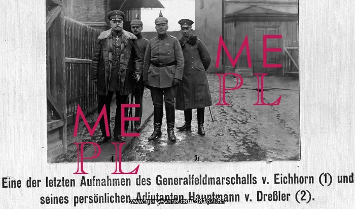 : Hermann von Eichhorn : Hermann von Eichhorn