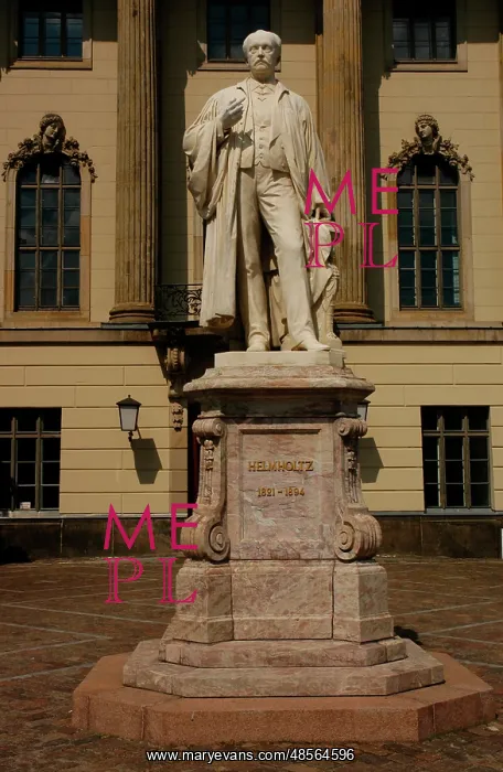  : Hermann von Helmholtz (1821-1894). Statue. Berlin. Germany