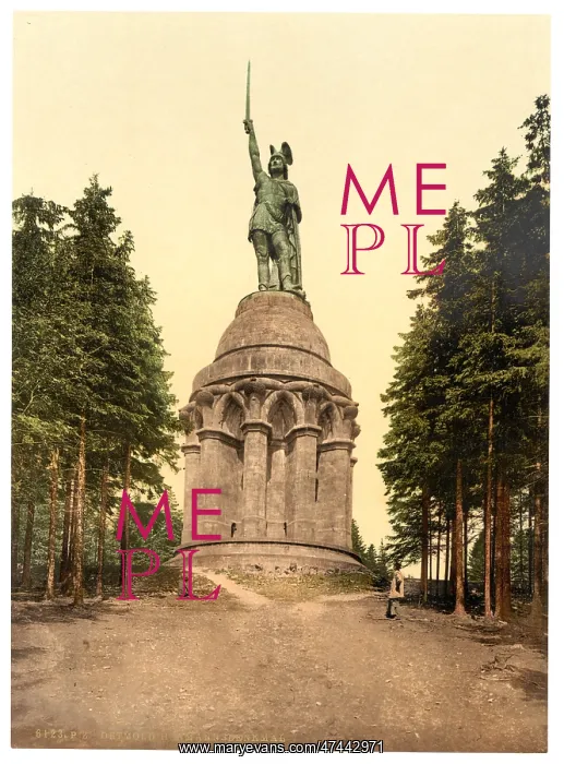 : Hermann's Memorial, Detmold, Lippe, Germany : Hermann's Memorial, Detmold, Lippe, Germany