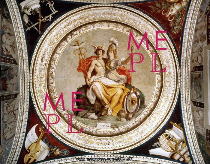 : Hermathena. Fresco. Italy : Hermathena. Fresco. Italy