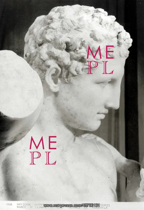 : Hermes and the Infant Dionysus (detail) : Hermes and the Infant Dionysus (detail)
