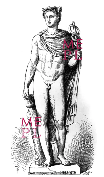 : Hermes, (lat. Mercurius), Greek deity, messenger : Hermes, (lat. Mercurius), Greek deity, messenger