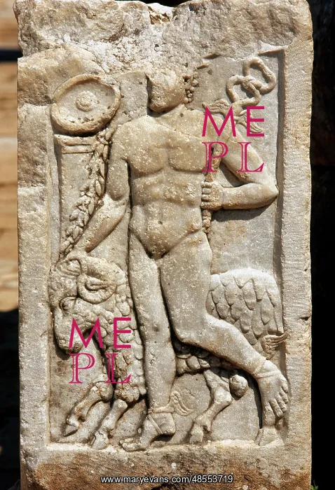  : Hermes. Roman relief. Ephesus