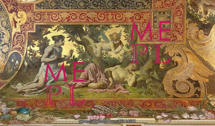 : Hermesvilla ceiling, Vienna : Hermesvilla ceiling, Vienna