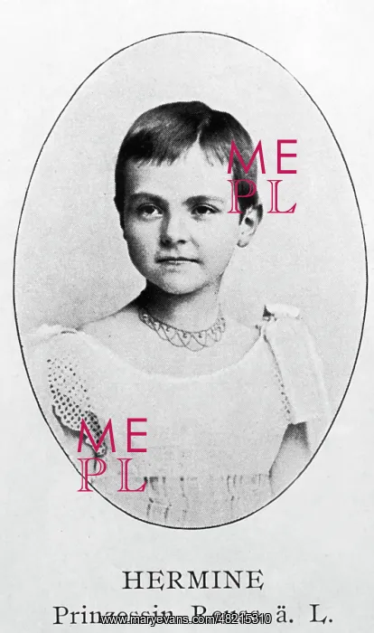 : Hermine - princess - Germany - Hohenzollern - Gemahlin von: 1 : Hermine - princess - Germany - Hohenzollern - Gemahlin von: 1