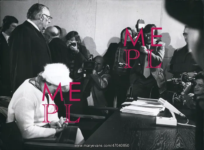 : Hermine Ryan on trial for war crimes in Dusseldorf : Hermine Ryan on trial for war crimes in Dusseldorf