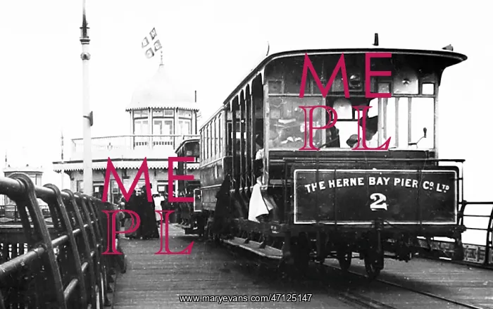 : Herne Bay Pier tramway, probably early 1900s