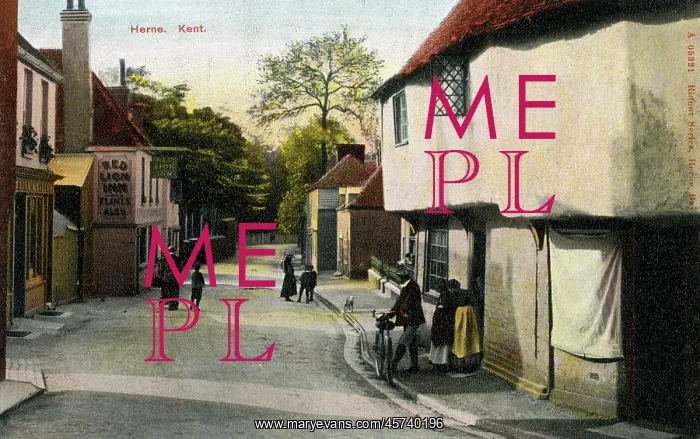  : Herne, Kent with The Red Lion Inn