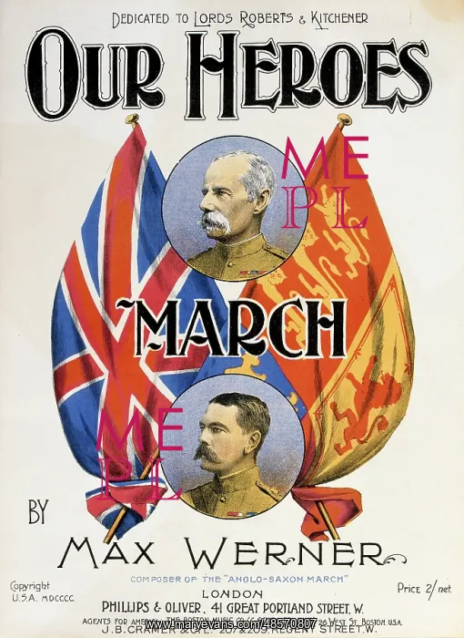 : Our Heroes March by Max Werner : Our Heroes March by Max Werner