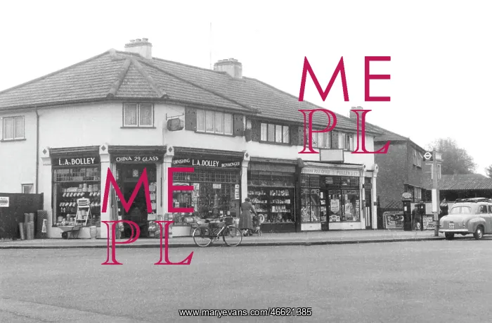  : Hersham, Post Office c1955
