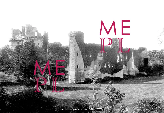  : Herstmonceux, Castle, south west 1890