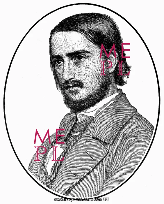 : Herwegh, Georg, 31.5.1817 - 7. 4.1875, German : Herwegh, Georg, 31.5.1817 - 7. 4.1875, German
