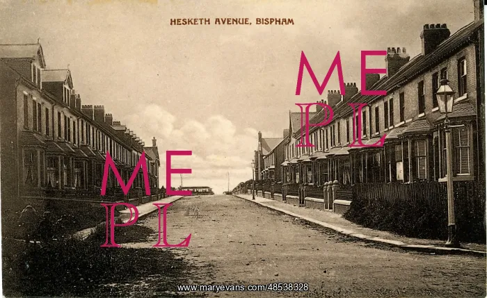 : Hesketh Avenue, Bispham, Lancashire : Hesketh Avenue, Bispham, Lancashire