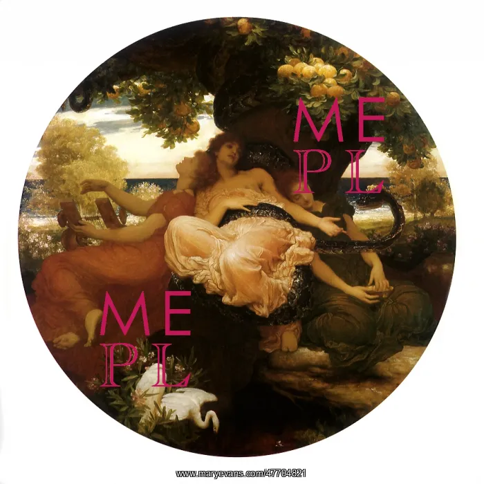  : Hesperides and Snake, by Leighton